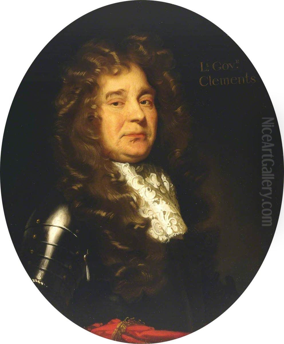 John Clements, died 1705 Oil Painting by John Greenhill