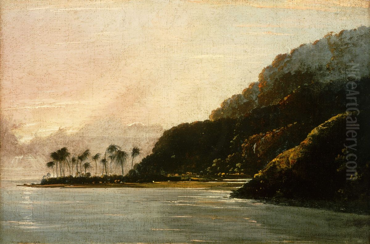 View of Point Venus and Matavai Bay, looking east Oil Painting by William Hodges