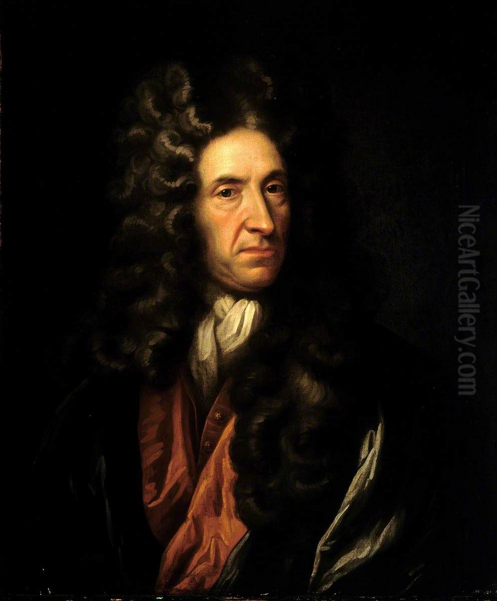 Daniel Defoe (1660-1731) Oil Painting by Godfrey Kneller