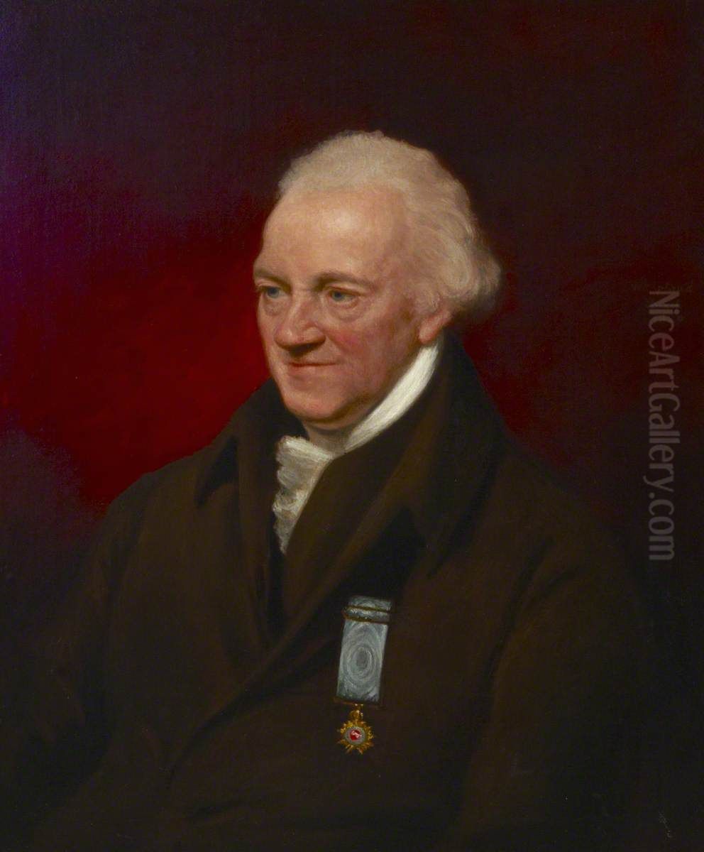 Sir William Herschel (1738-1822) Oil Painting by William Artaud