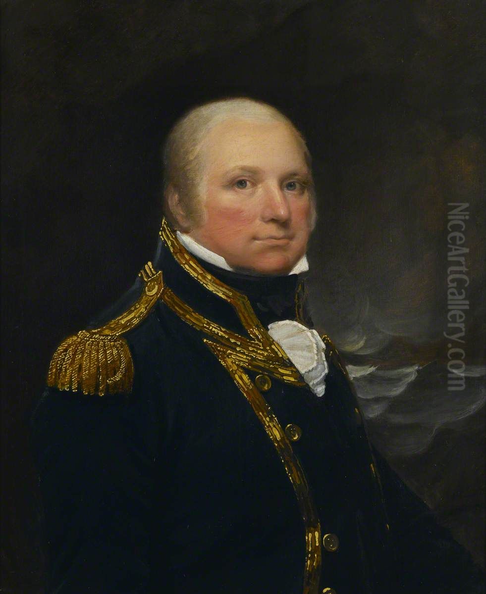 Captain John Cooke Oil Painting by Lemuel-Francis Abbott