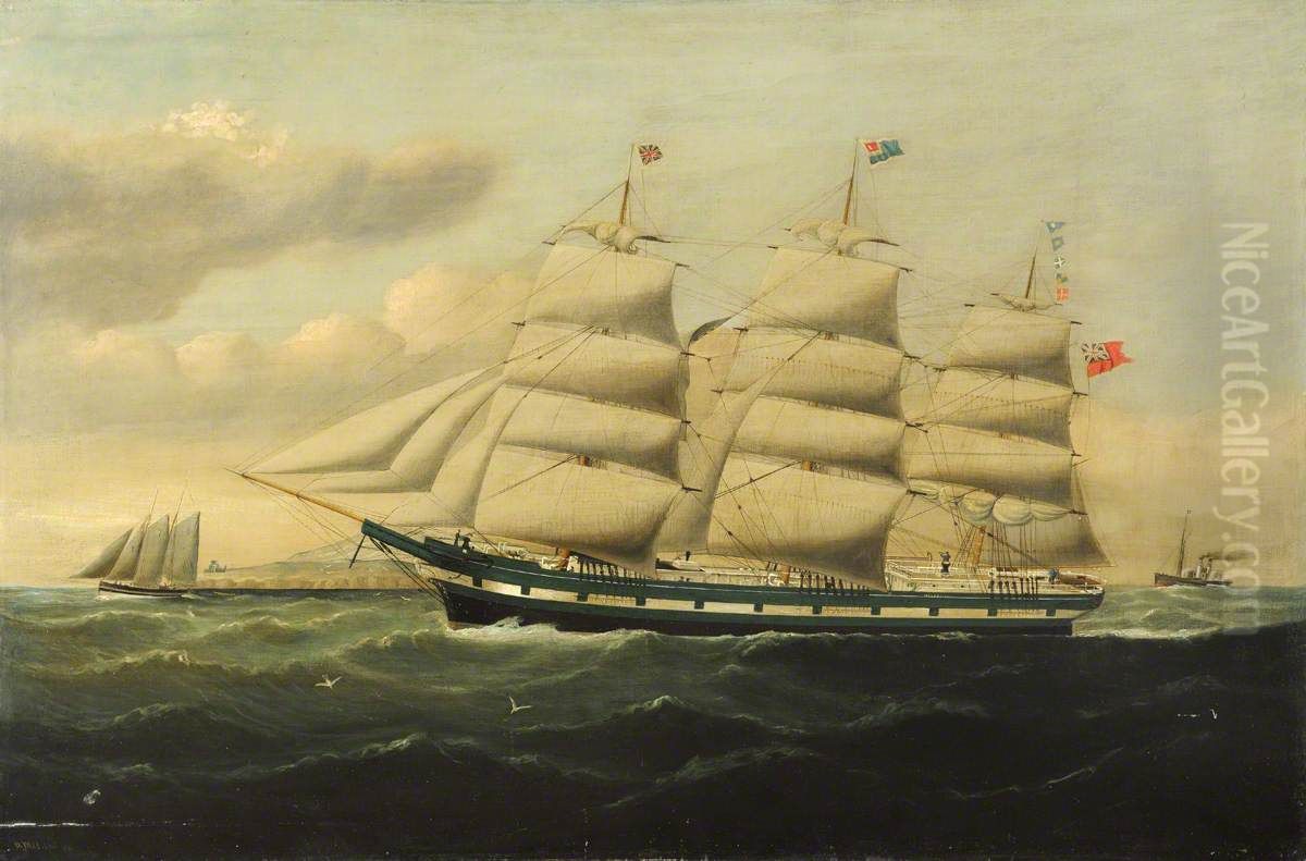 HMS 'Eurydice' at sea Oil Painting by William Howard Yorke