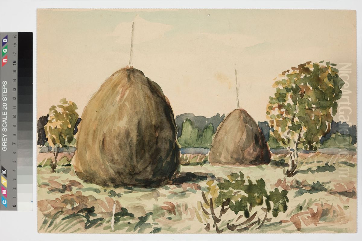 ,,1)Kaks heinakuhja 2)Poosad