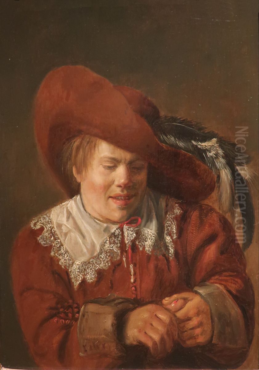 Touch Oil Painting by Jan Miense Molenaer