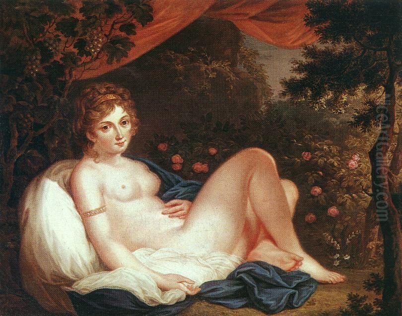 Venus Oil Painting by Janos Donat