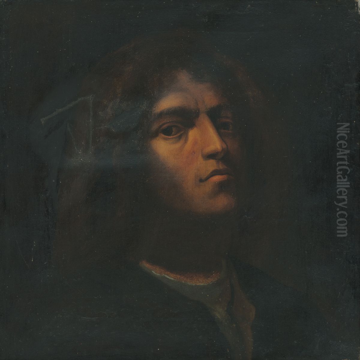 Autoportret - kopia Oil Painting by Giorgione