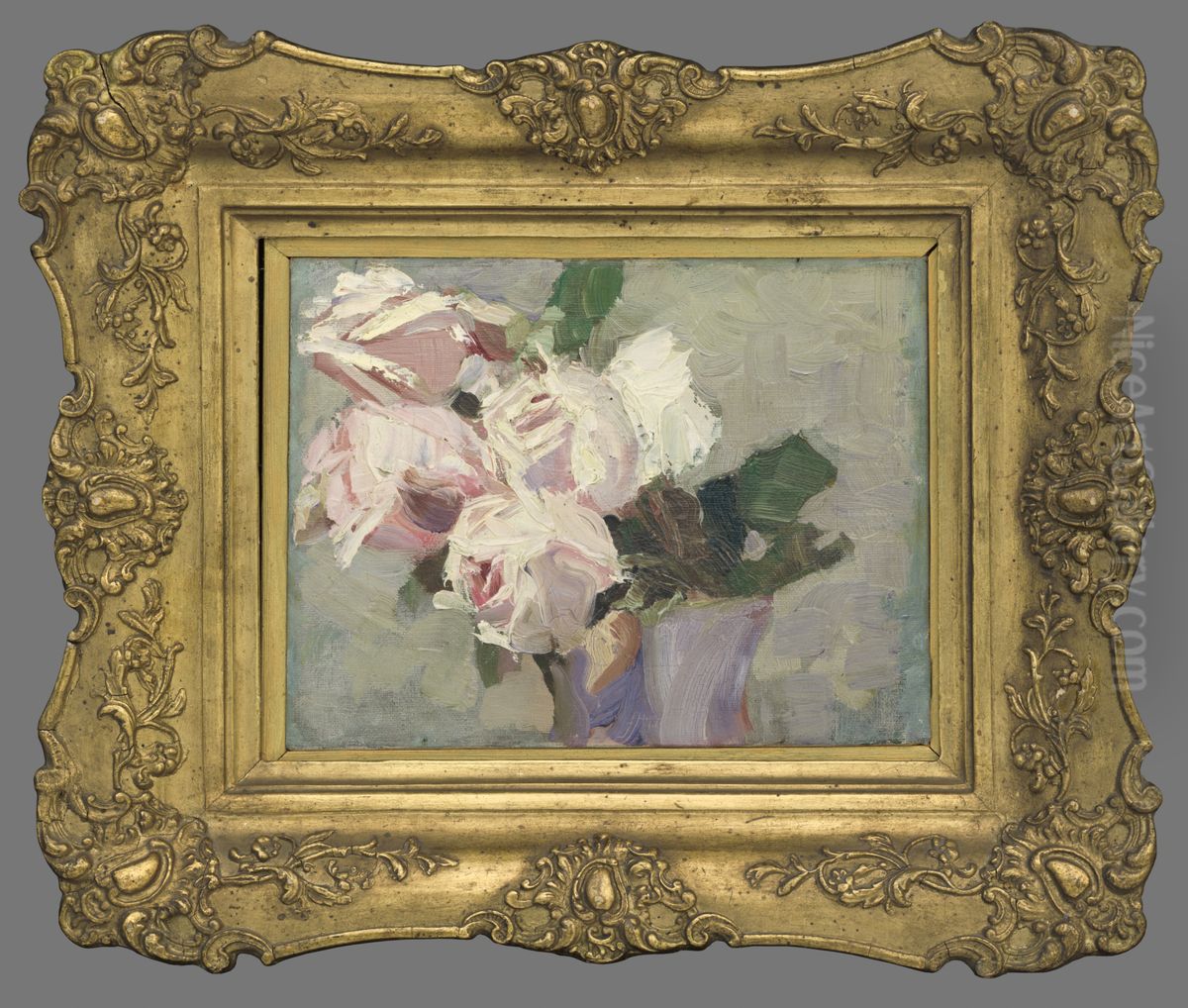 Ruze Oil Painting by Ludovit Pitthordt