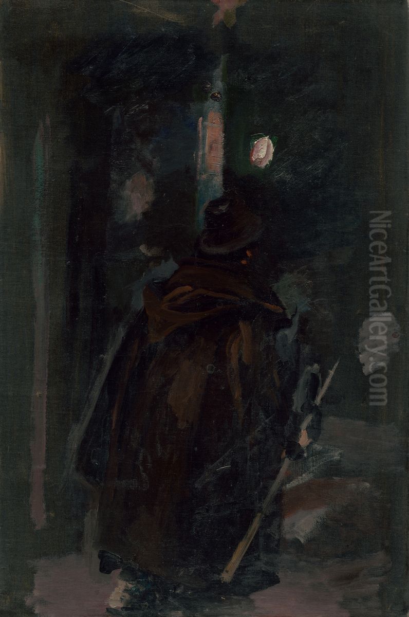 Nocny straznik Oil Painting by Dome Skuteczky