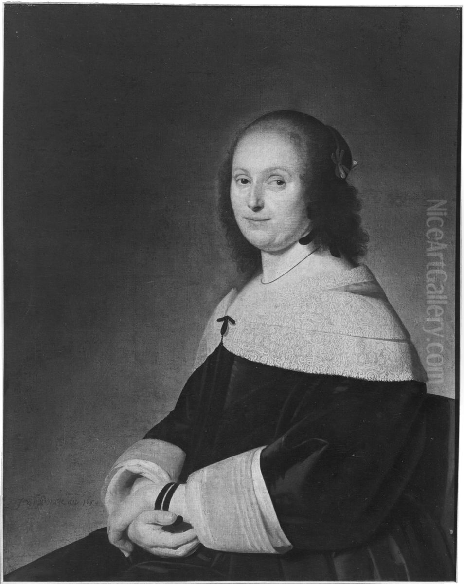 Portrait of a Woman Oil Painting by Johannes Cornelisz Verspronck
