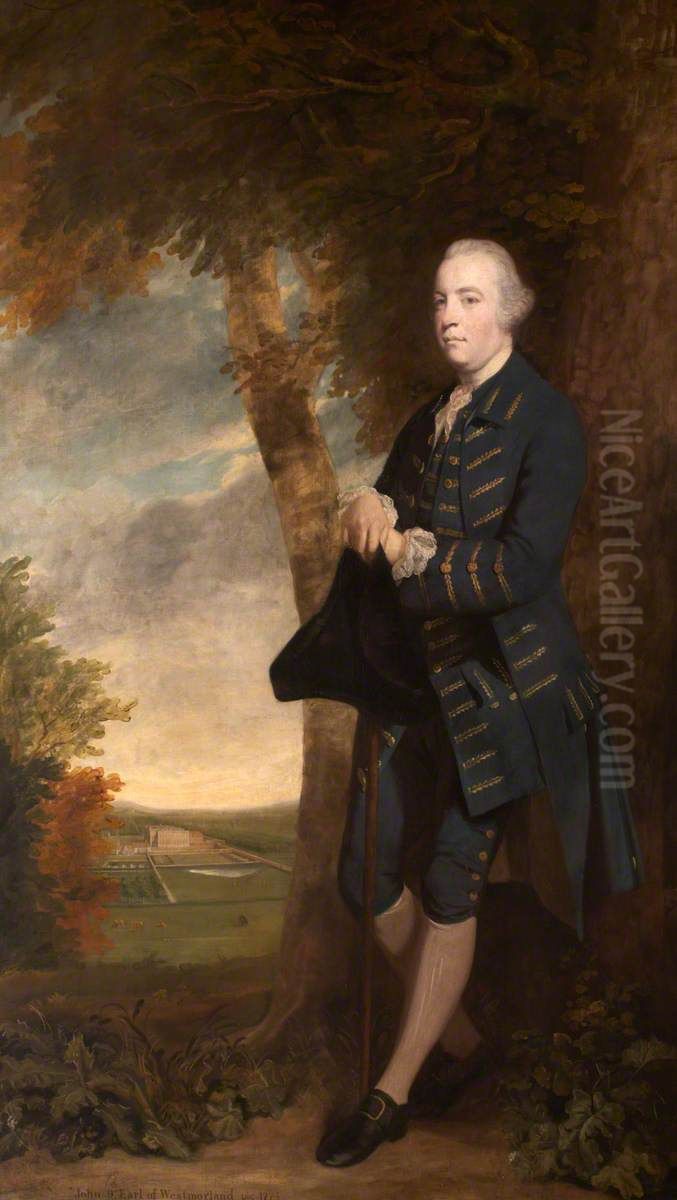 John Fane, 9th Earl of Westmorland (1728-1774) as Lord Burghersh Oil Painting by Of Sir Joshua Reynolds