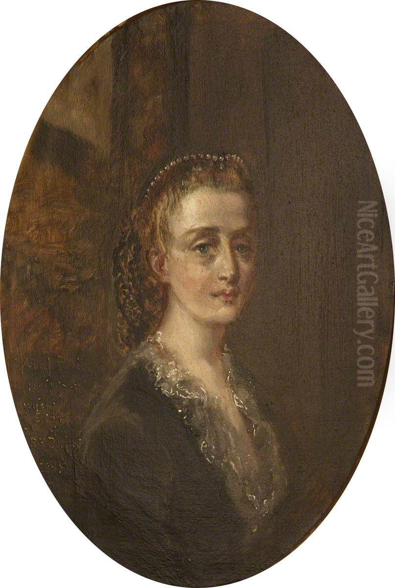 Self-portrait Oil Painting by Rebecca Dulcibella Orpen