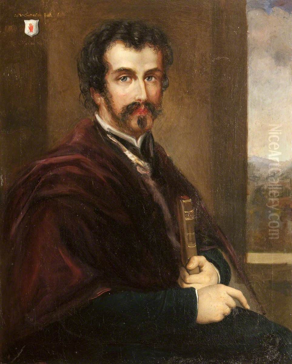 Sir William Abraham Chatterton (1794-1855) Oil Painting by Rebecca Dulcibella Orpen