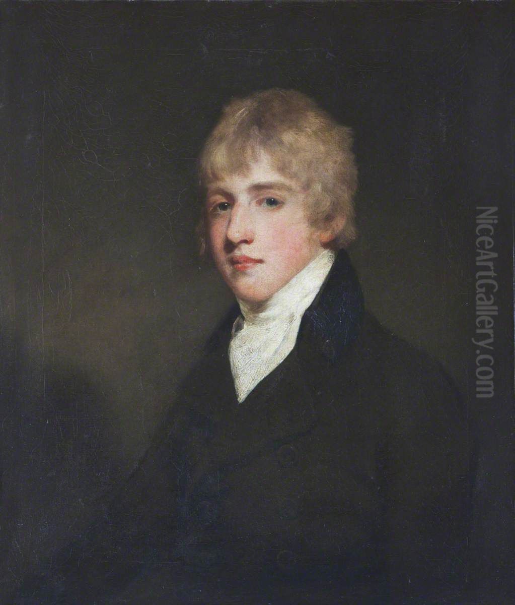 The Reverend The Hon. Henry Cockayne Cust (1780-1861) Oil Painting by John Hoppner