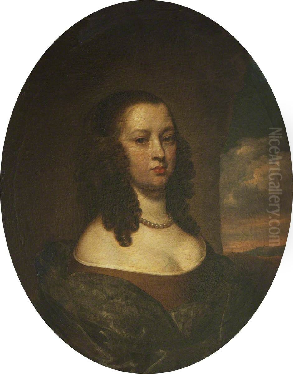 Alice Pulteney, Lady Brownlow (1604-1676) Oil Painting by Gerard Soest