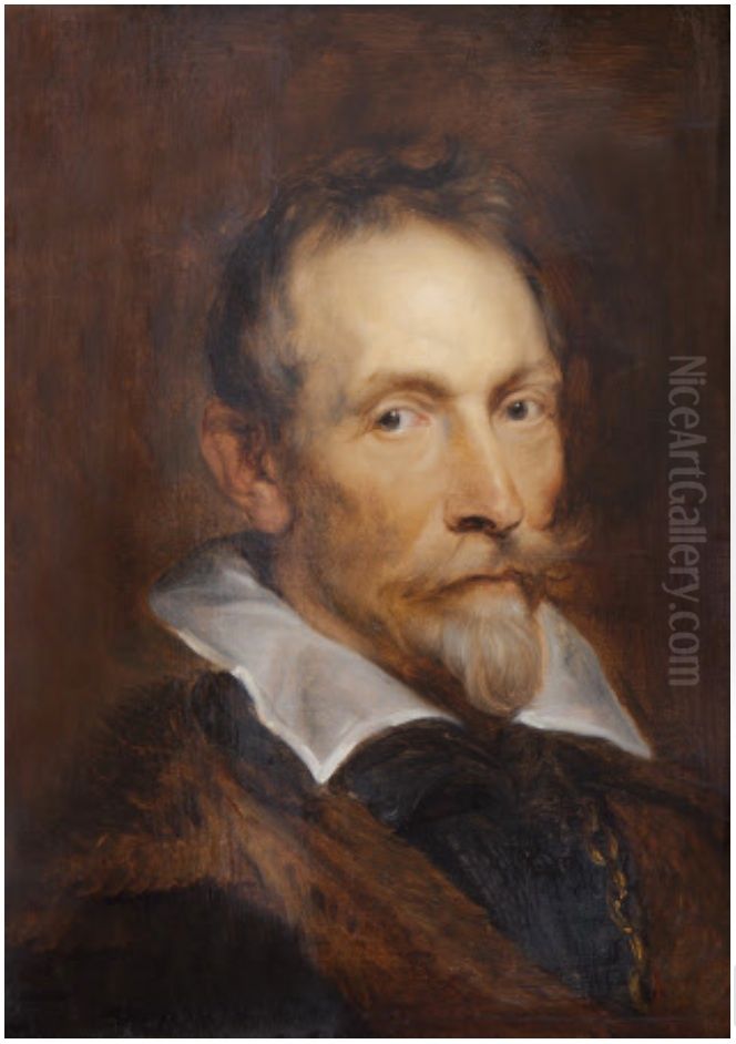 Portrait of Jan van den Wouwer Oil Painting by Sir Anthony Van Dyck