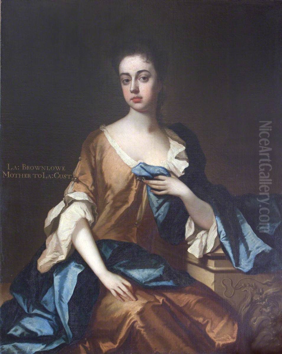 Dorothy Mason, Lady Brownlow (1665-1699/1700) Oil Painting by Michael Dahl