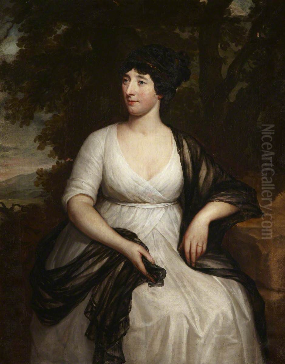 Mary Anne Caldwell, Countess Belmore (d. 1841) Oil Painting by Hugh Douglas Hamilton