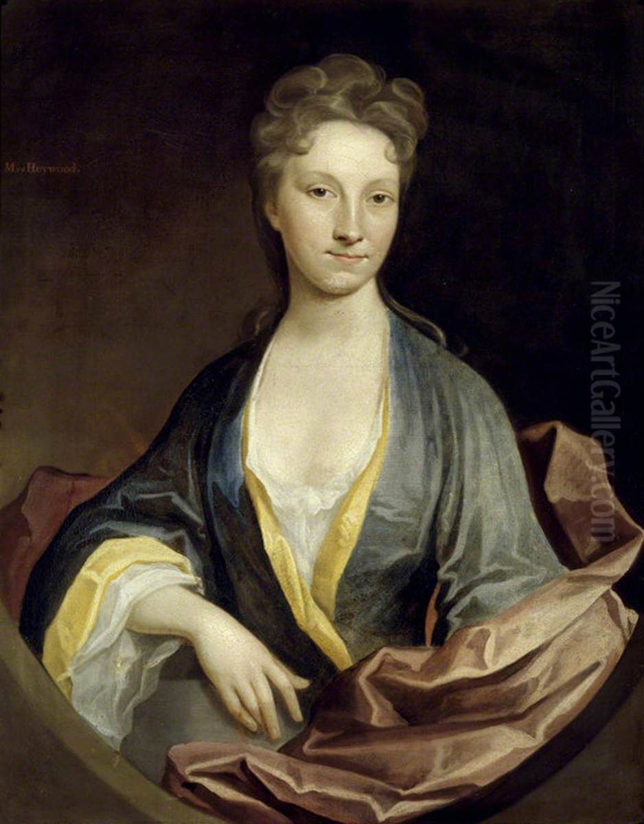 Mary Elton, Mrs James Heywood (1706-1755) Oil Painting by Michael Dahl