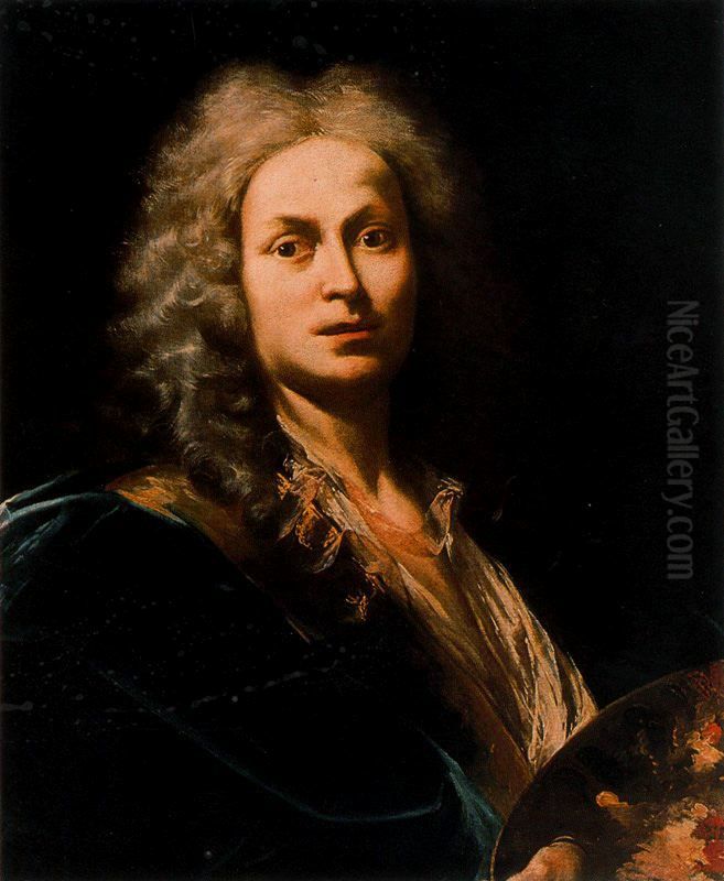 Self-portrait Oil Painting by Giovanni Domenico Ferretti