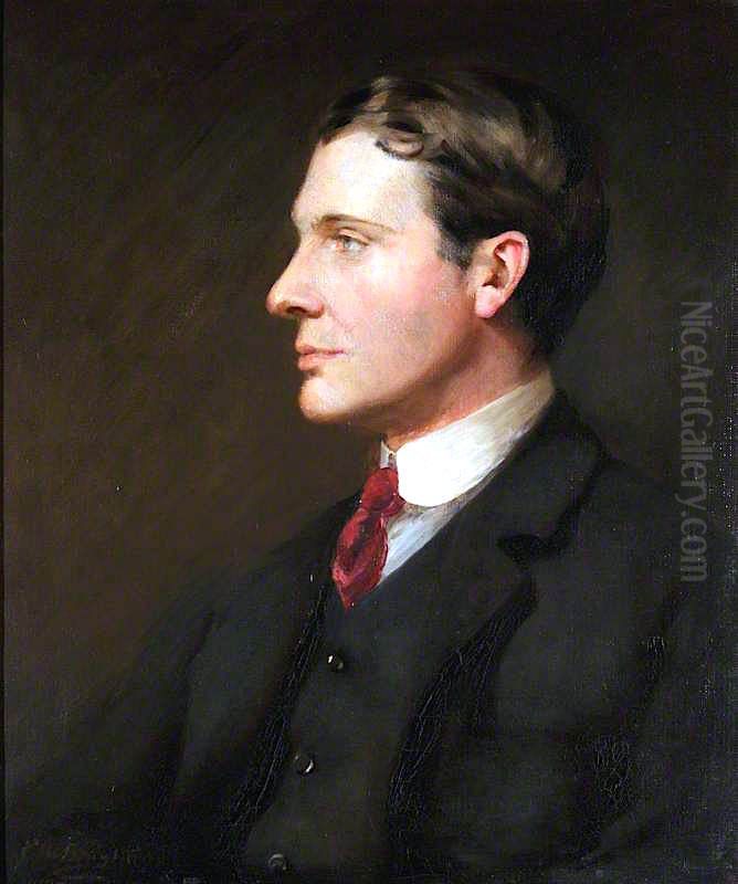 George Blacklock (1878-1920) Oil Painting by Evelyn Blacklock