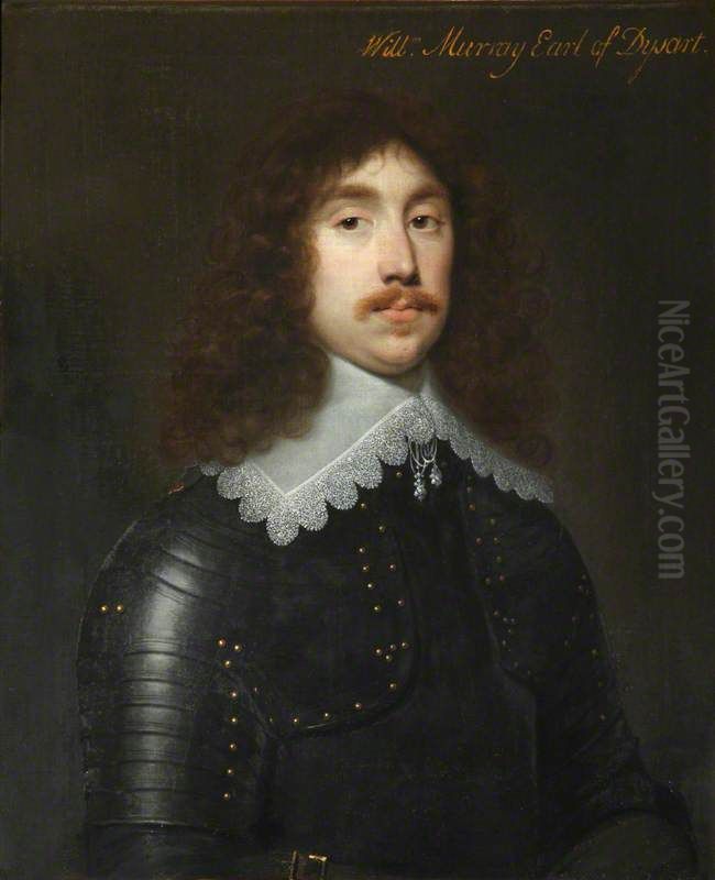 Called John Maitland, 2nd Earl (later Duke) of Lauderdale (1616-1682) Oil Painting by Cornelis Janssens van Ceulen