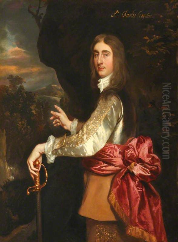 John Leslie, Duke of Rothes (c.1630-1681) Oil Painting by Peter Lely