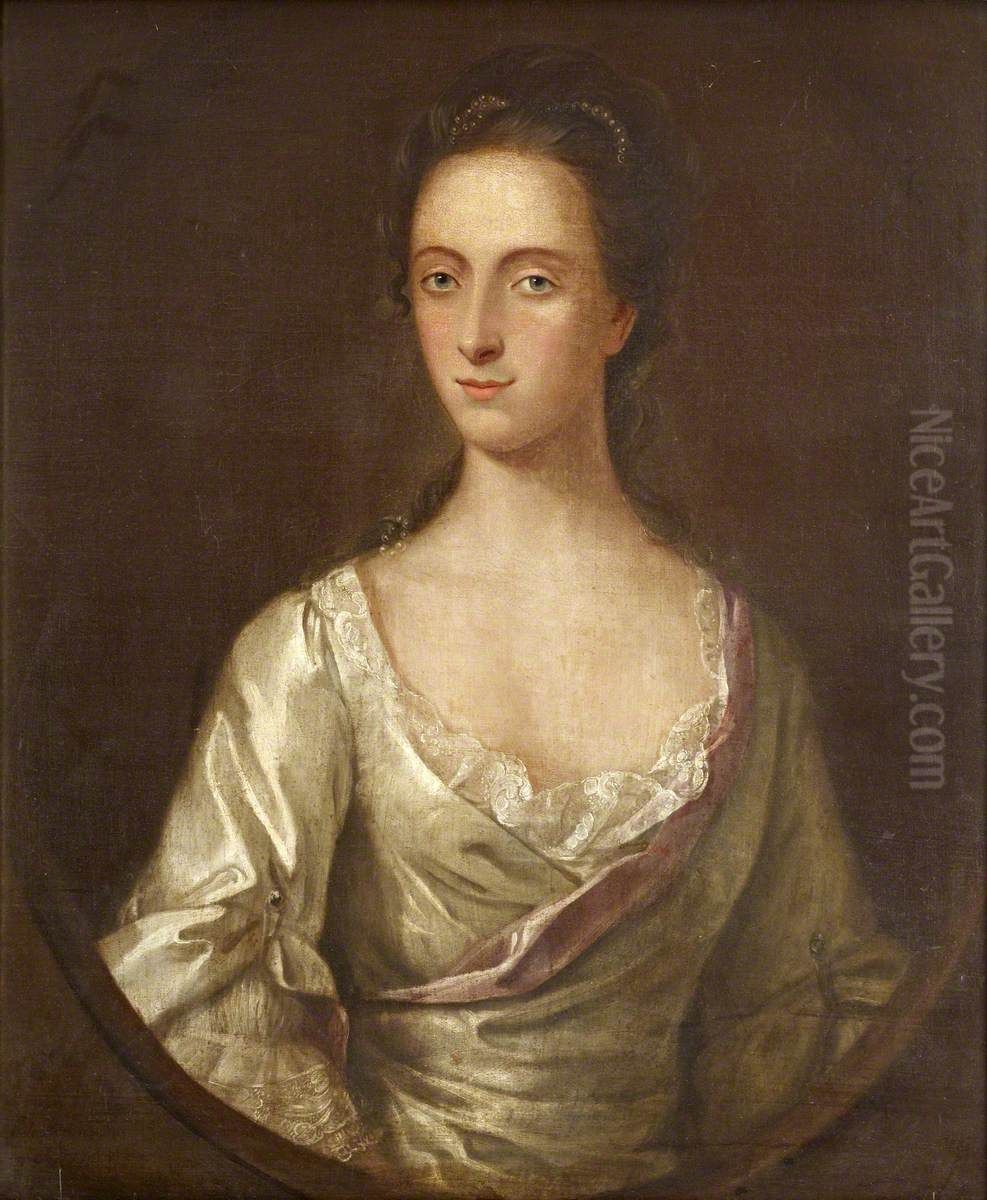 Called Elizabeth Chudleigh, Countess of Bristol and later bigamous Duchess of Kingston (1720-1788) Oil Painting by John Alexander