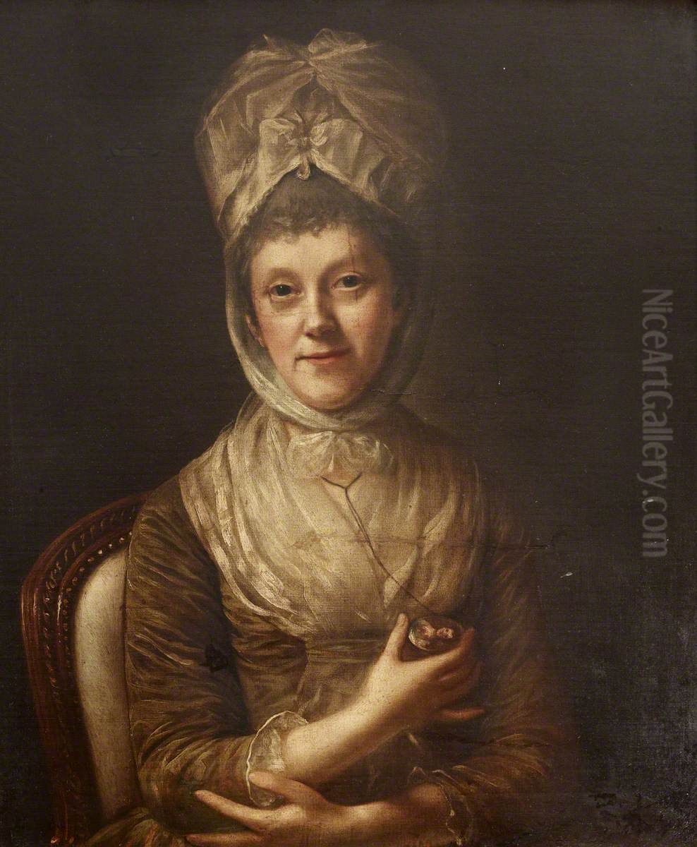 Catherine 'Kitty' Hunter, Lady Clarke Oil Painting by Nathaniel Hone
