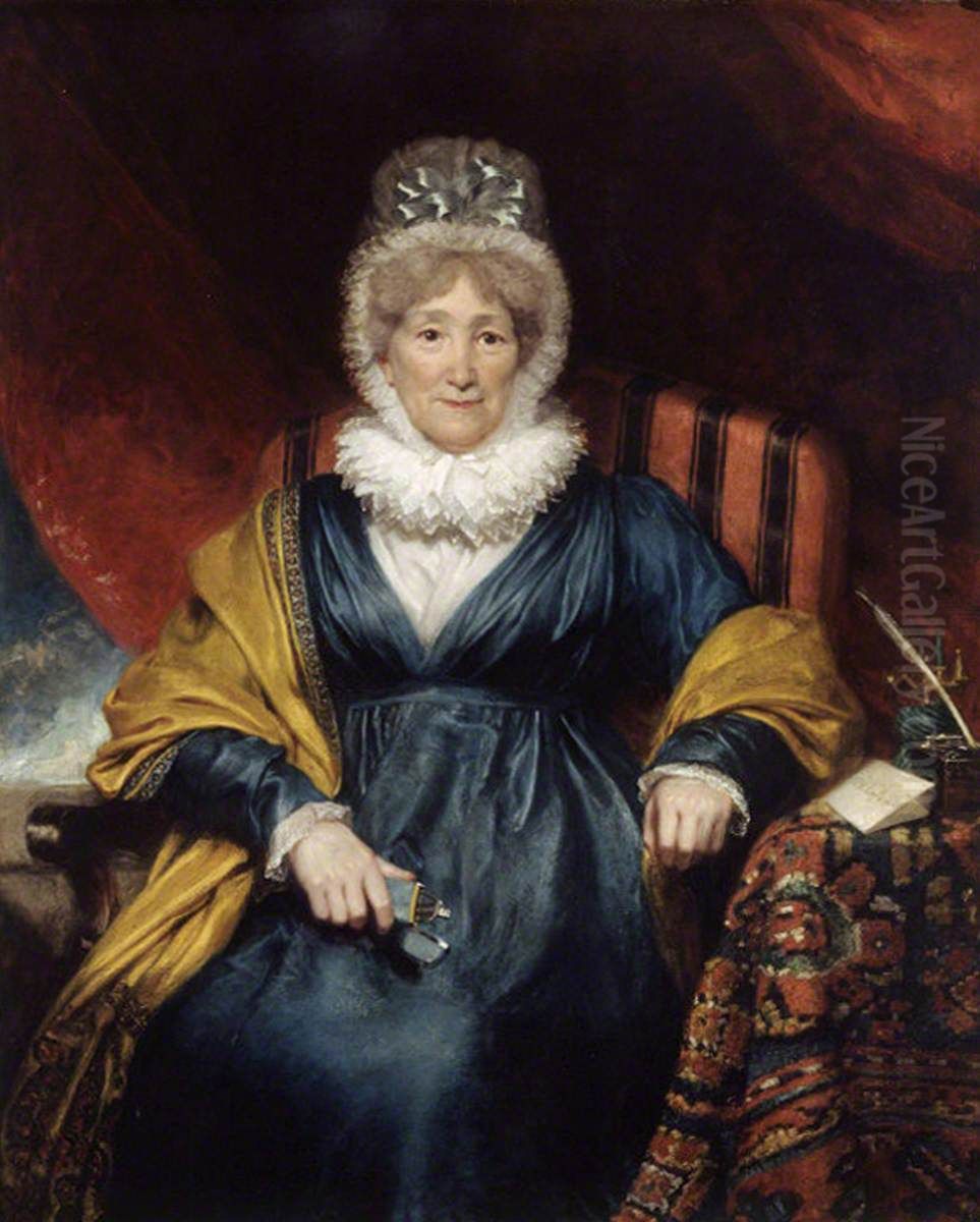 Hannah More (1745-1833) Oil Painting by Henry William Pickersgill
