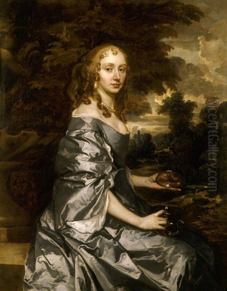 Arabella Bankes, Mrs Gilly (b.1642) Oil Painting by Peter Lely