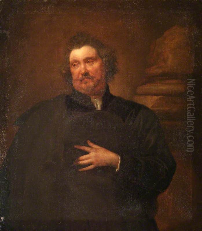 Karel van Mallery (Antwerp 1571 - after 1635) Oil Painting by Sir Anthony Van Dyck