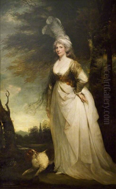 Arabella Diana Cope, Duchess of Dorset (1769-1825) Oil Painting by John Hoppner
