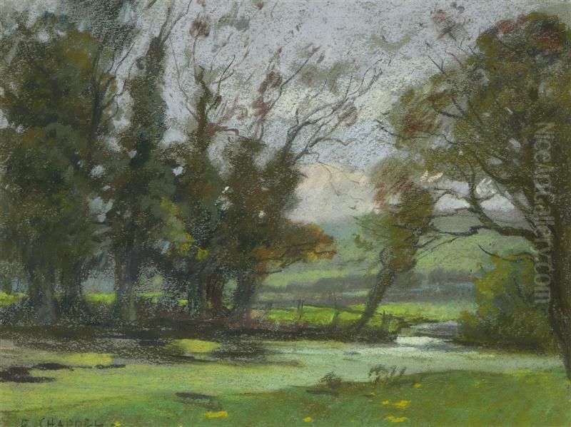 Piante Oil Painting by Edward Chappel