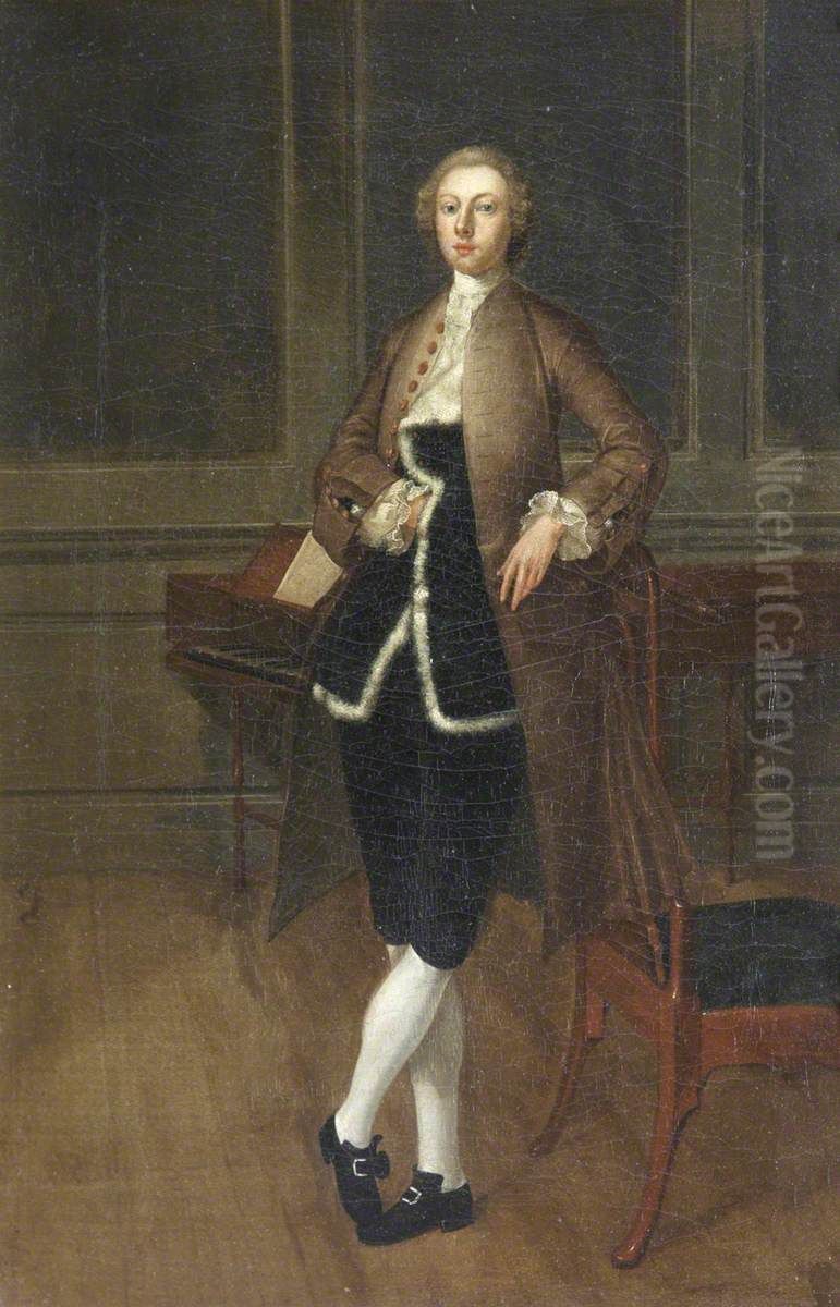 Thomas Hunt III (1721 - 1788) Oil Painting by Arthur Devis