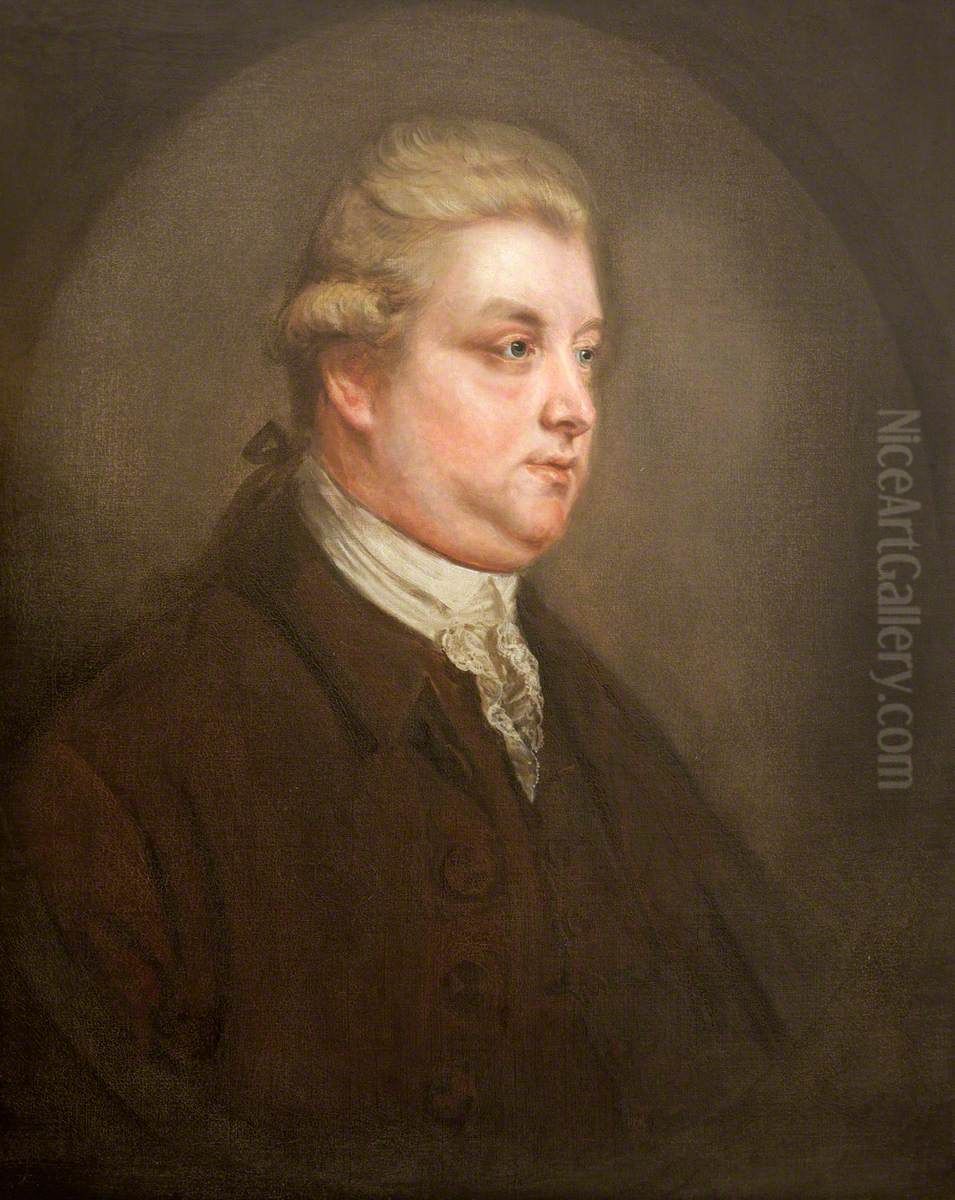 Edward Phelips VI, MP (1753-1791) Oil Painting by Thomas Beach