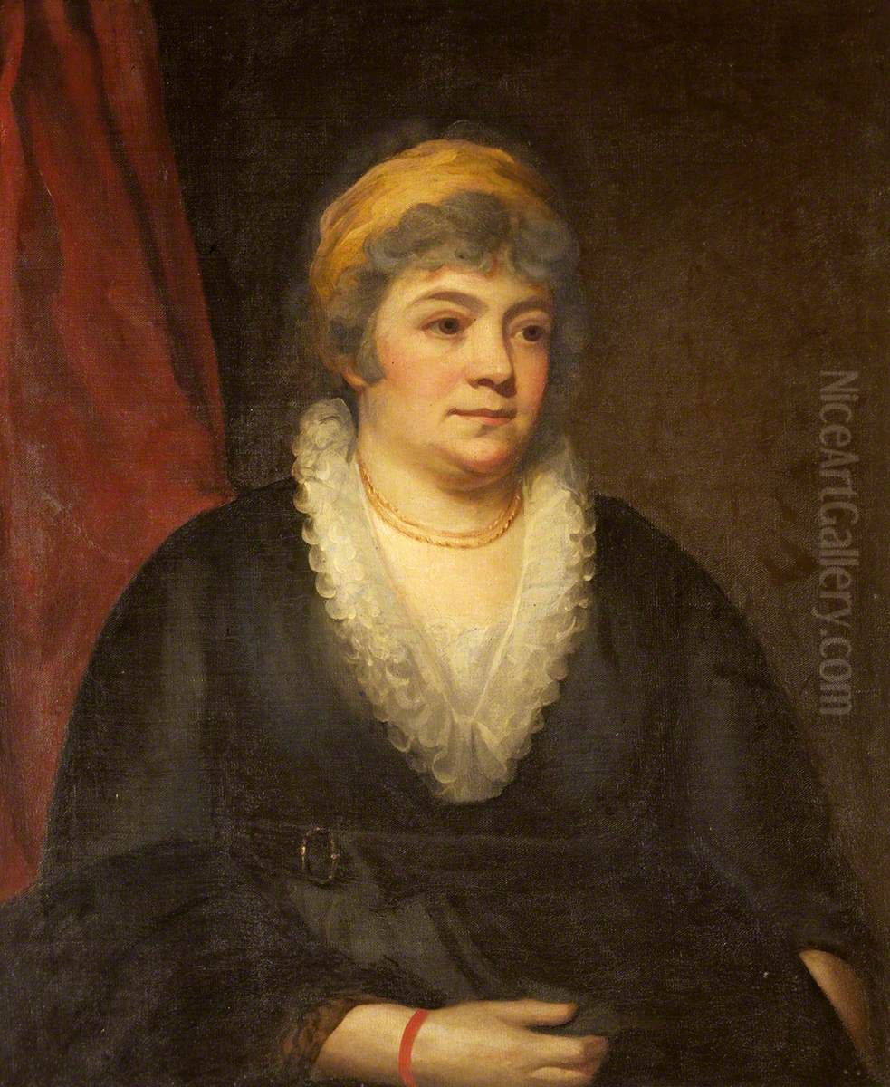 Mrs William Gorton Oil Painting by William Beechey