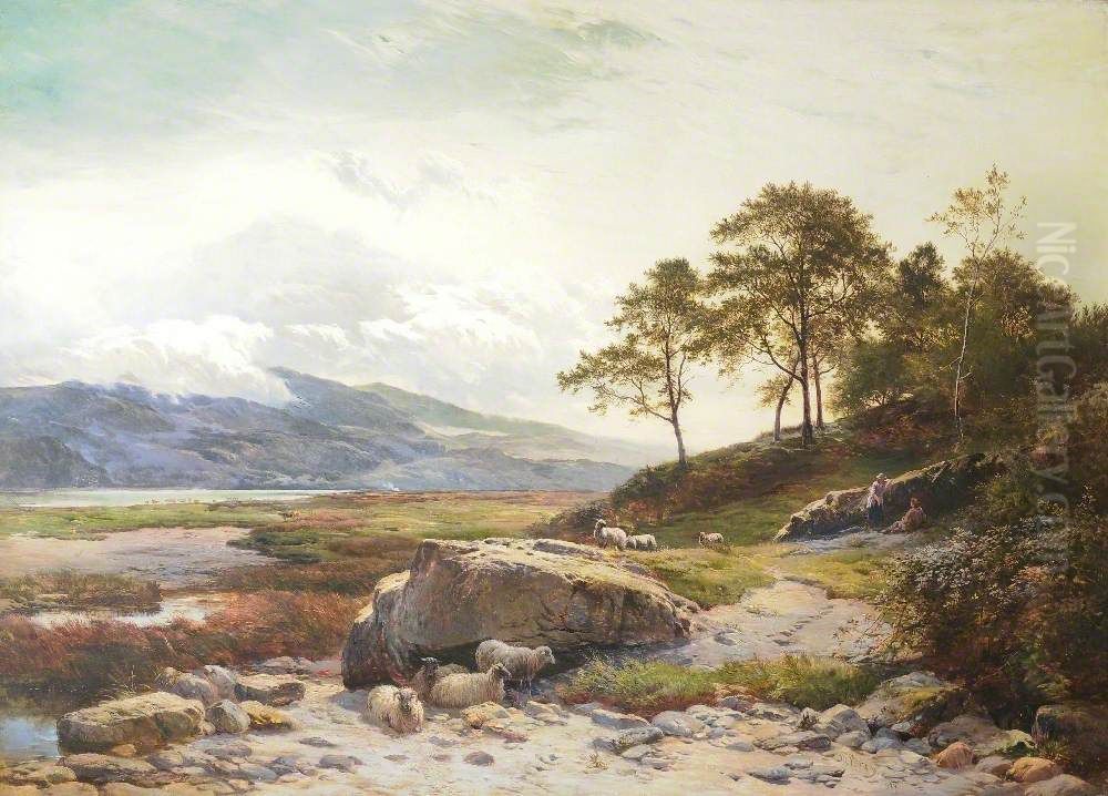 Mawddach March Oil Painting by Sidney Richard Percy