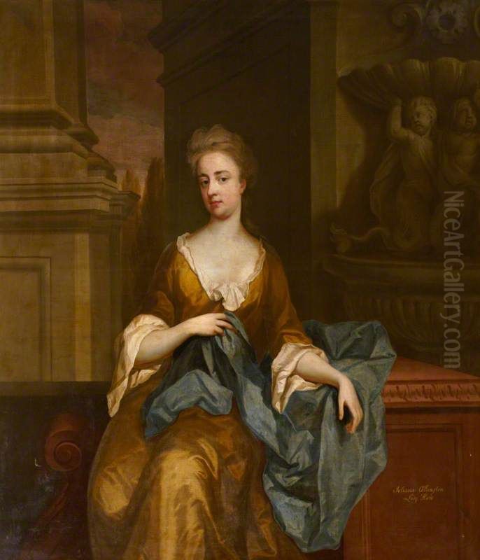 Juliana Alington, Viscountess Howe (1665-1747) Oil Painting by Michael Dahl