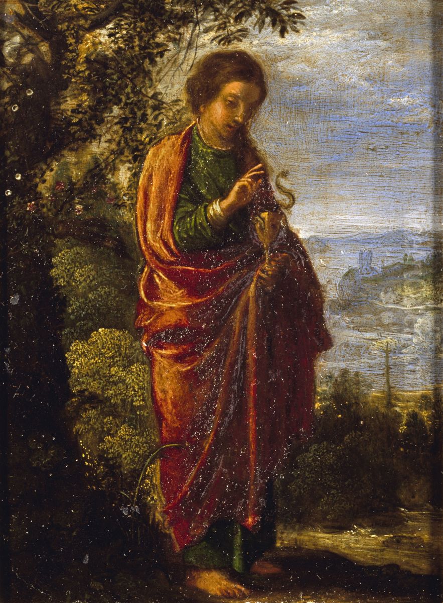 Saint John the Evangelist Oil Painting by Adam Elsheimer