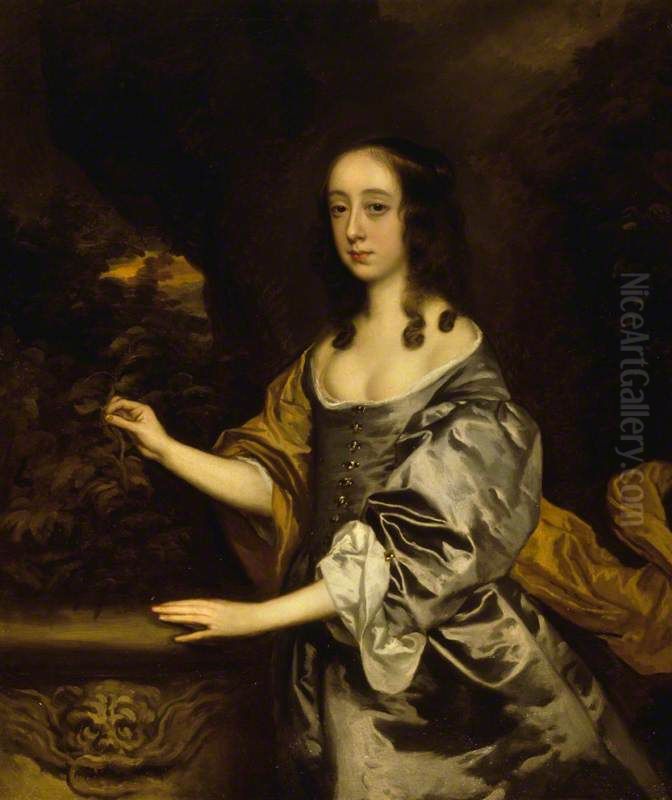 Lady Elizabeth Percy, Lady Capel, later Countess of Essex (1636 - 1717/18) Oil Painting by Peter Lely