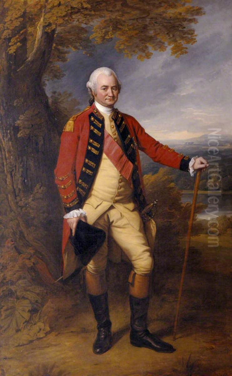 Robert Clive, 1st Baron Clive of Plassey 'Clive of India', KB, FRS, DCL, MP (1725-1774) Oil Painting by Nathaniel Dance-Holland
