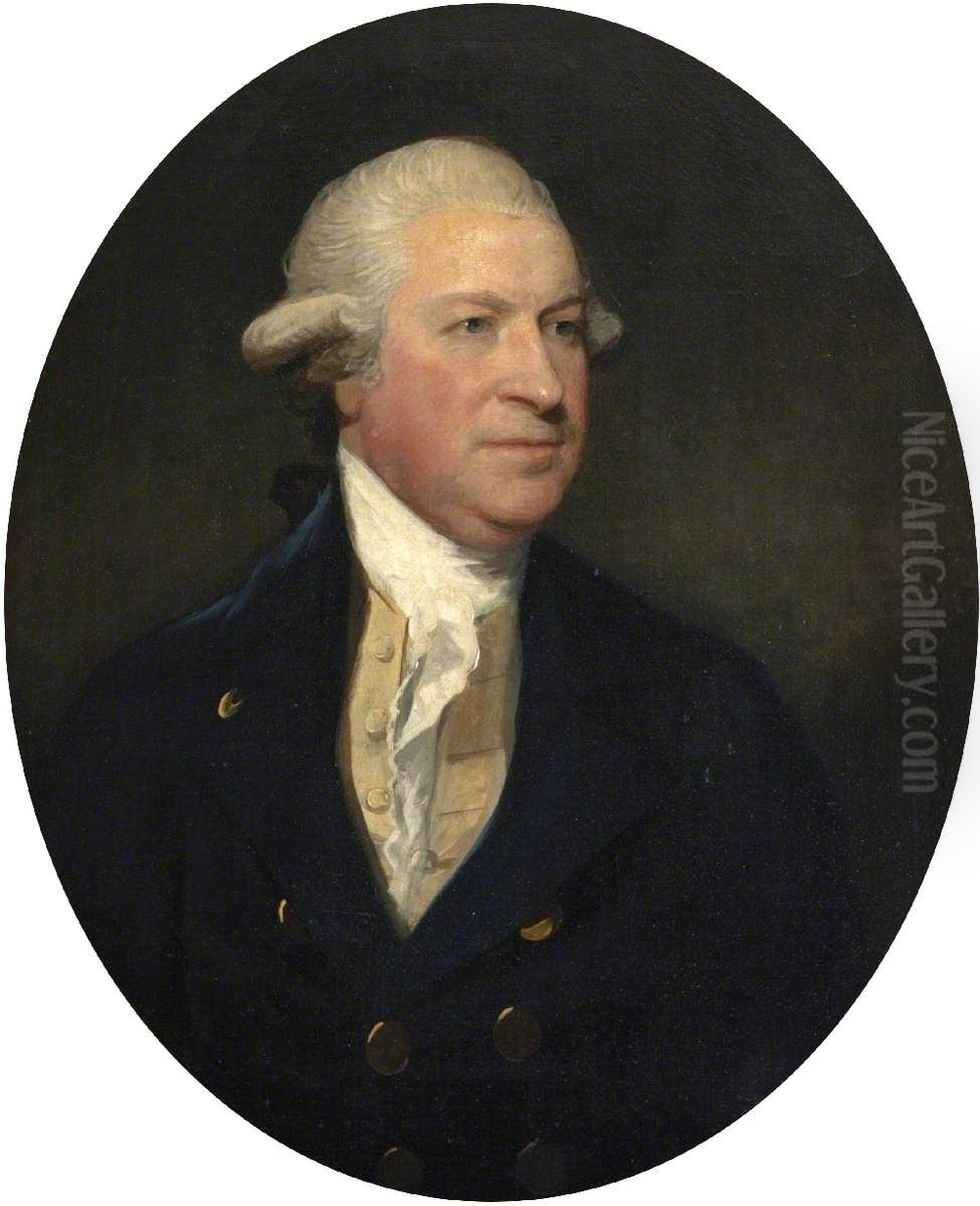 Richard Coffin (d.1796) Oil Painting by Gilbert Stuart