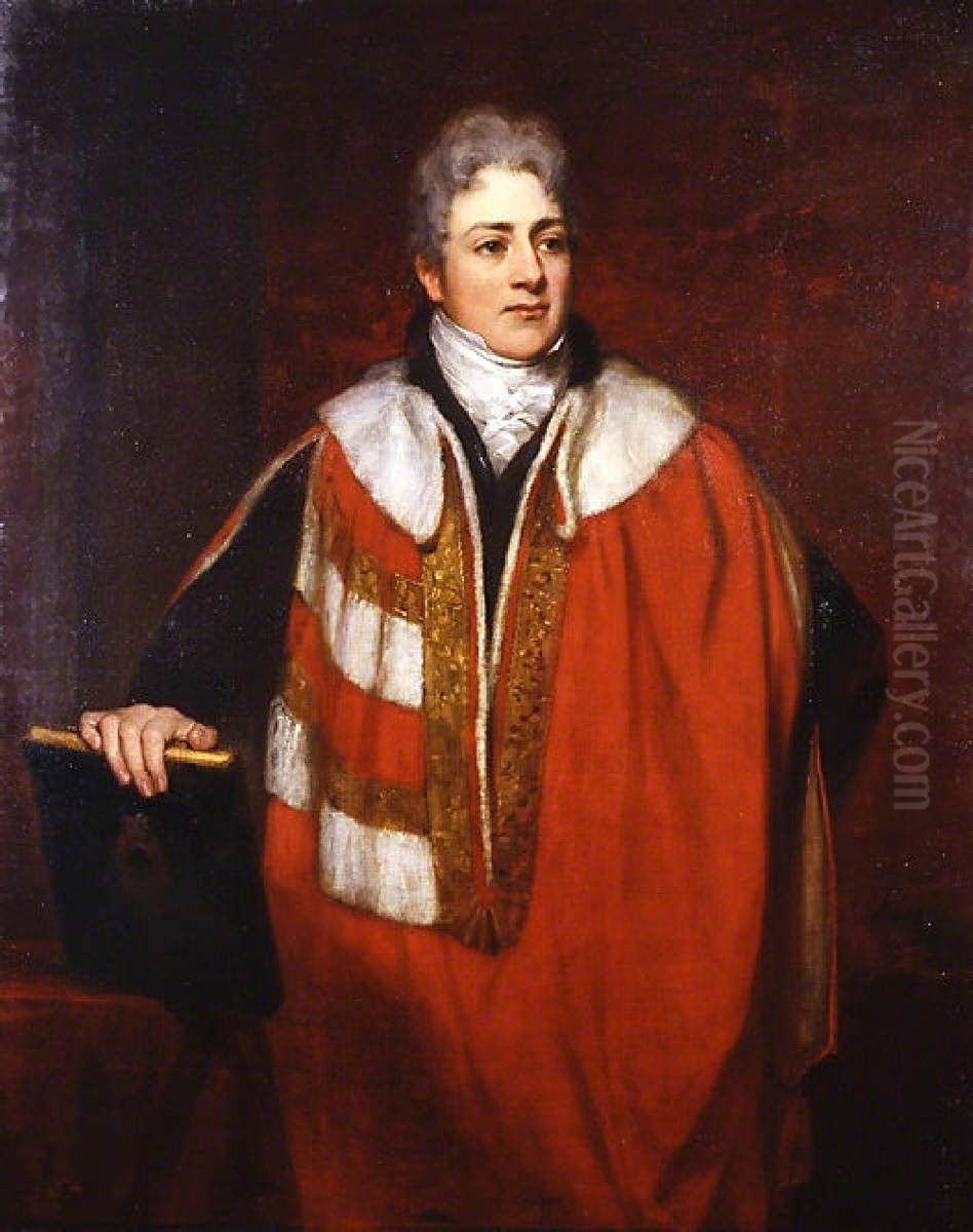 John Parker, 1st Earl of Morley (1772-1840) Oil Painting by Thomas Phillips