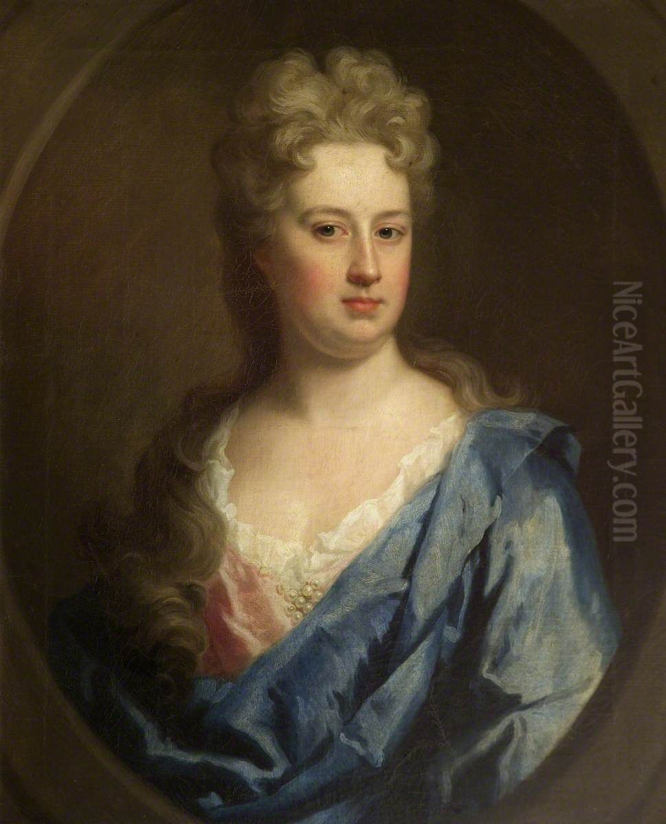 Jane Benson, Mrs Henry Hoare (d.1741) Oil Painting by Jonathan Richardson