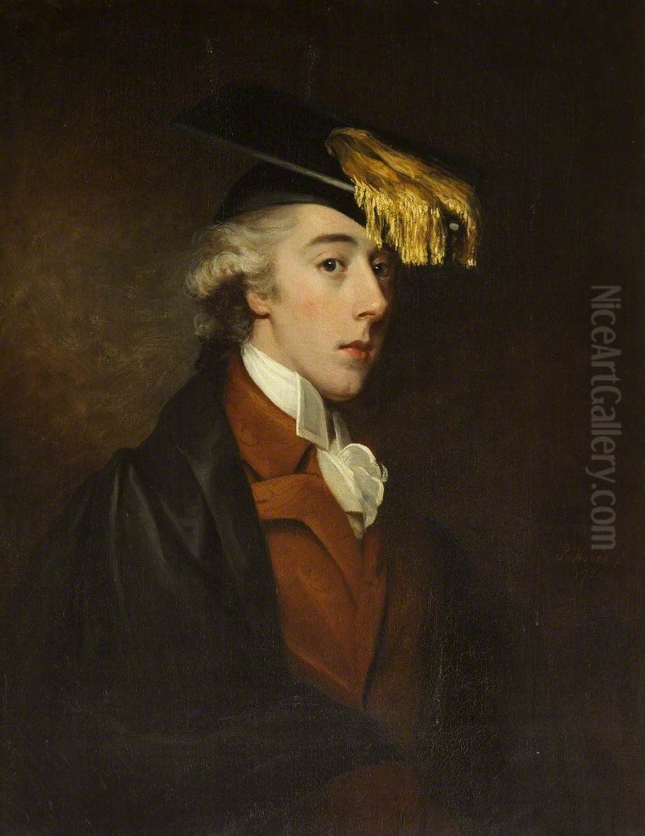 George Fulke Lyttelton, 2nd Baron Westcote of Ballymore & 2nd Lord Lyttelton, Baron of Frankley (1763-1828) Oil Painting by Prince Hoare