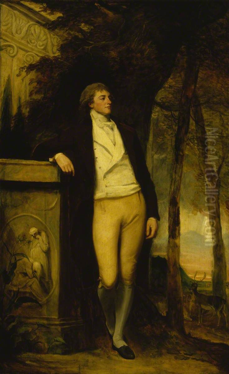 William Beckford, MP (1760 - 1844), aged 21 Oil Painting by George Romney