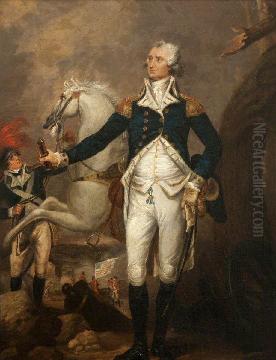 General George Washington (1732-1799) Oil Painting by John Singleton Copley