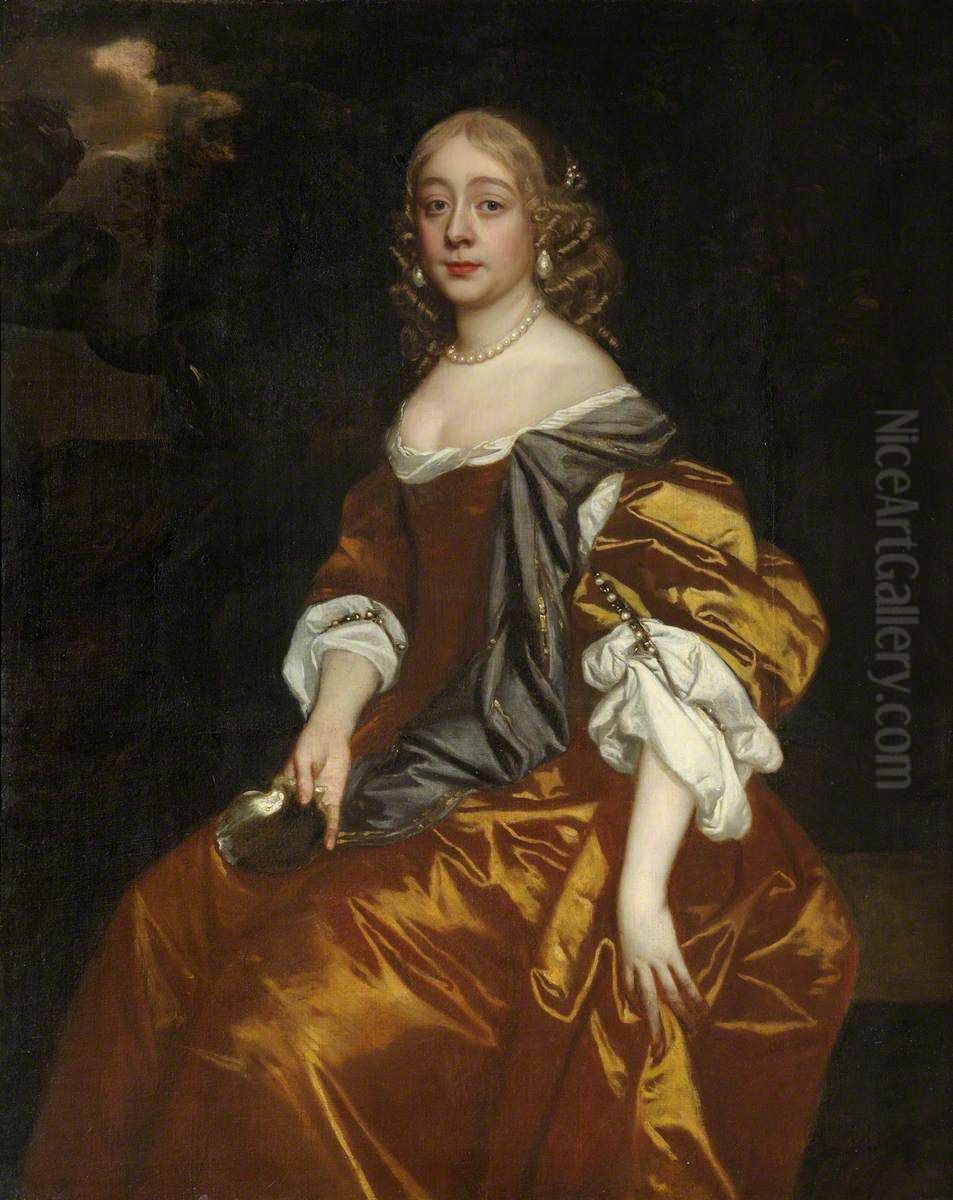 Miss Lawson, Mrs (later Lady) Chicheley Oil Painting by Peter Lely
