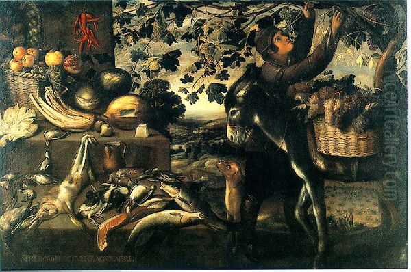 El Otono Oil Painting by Francisco Barrera