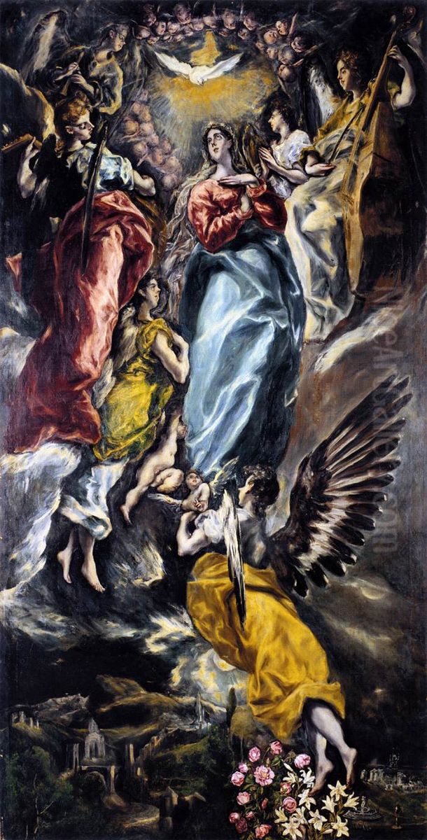 The Virgin of the Immaculate Conception Oil Painting by El Greco